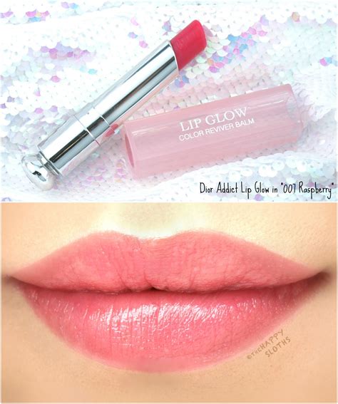 dior addict lip glow lip balm raspberry|Dior Addict lip glow shades.